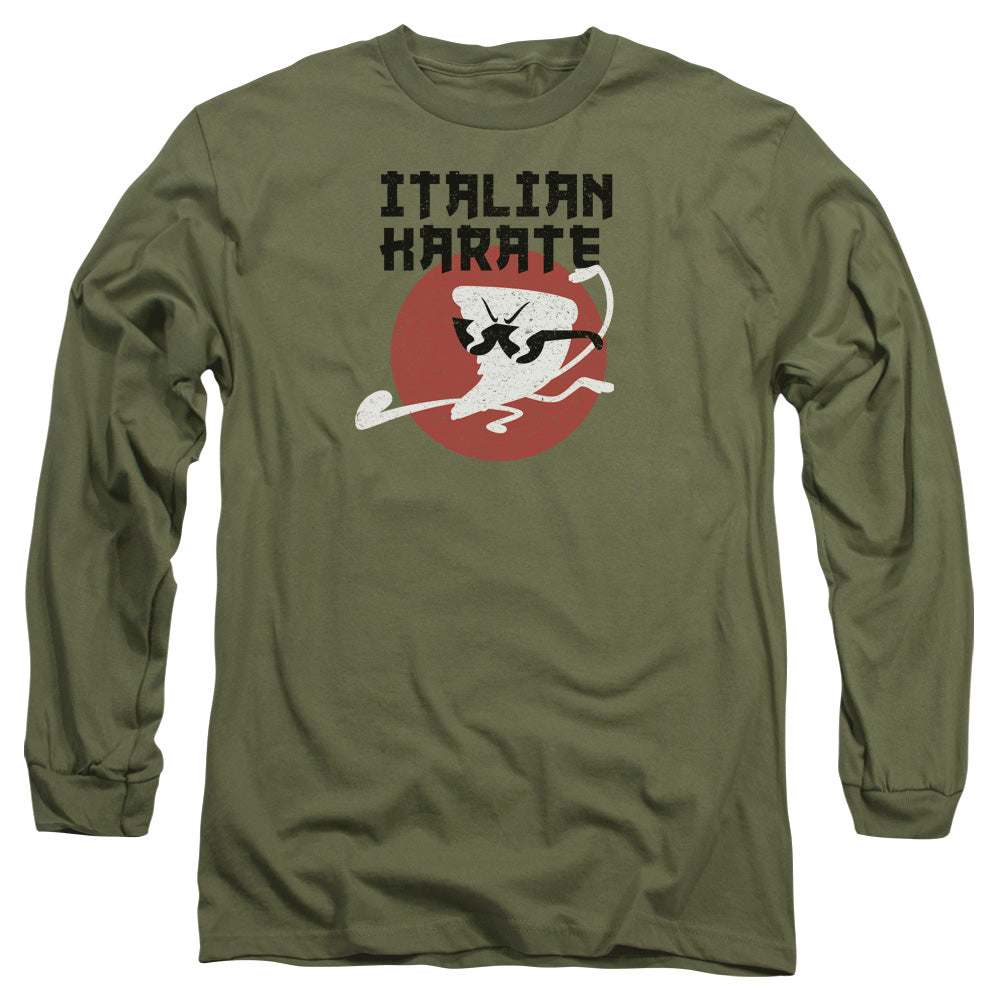 Uncle Grandpa Italian Karate Long Sleeve T-Shirt