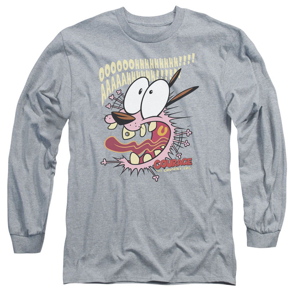 Courage the Cowardly Dog Scaredy Dog Long Sleeve T-Shirt