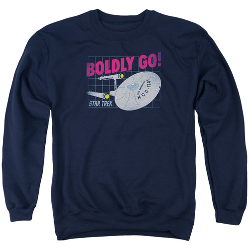 Star Trek Boldly Go Crewneck Sweatshirt