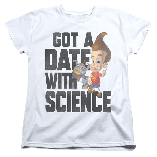 Jimmy Neutron Jimmy Neutron Science Womens T-Shirt