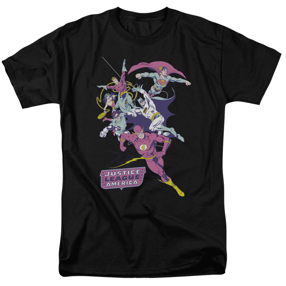 Justice League Colorful League T-Shirt