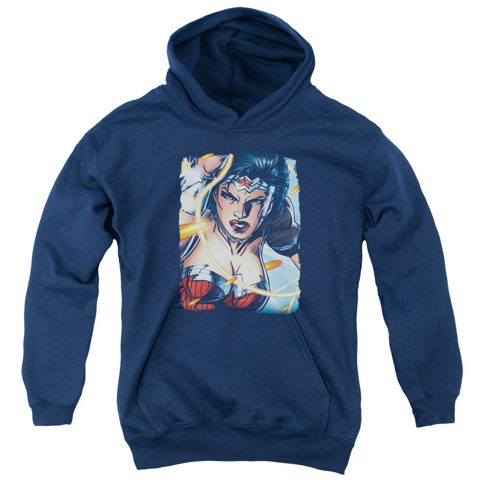 Justice League Scowl Youth Hoodie