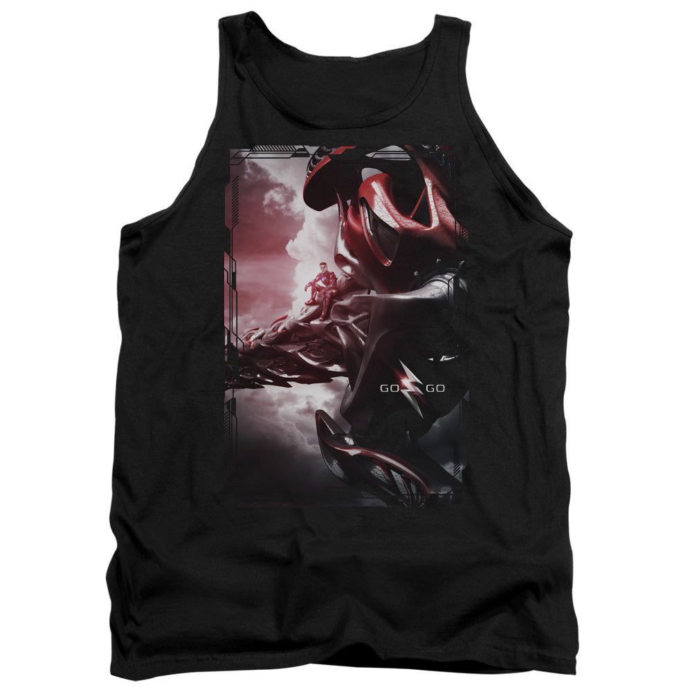Mighty Morphin Power Rangers: The Movie Red Zord Poster Tank Top