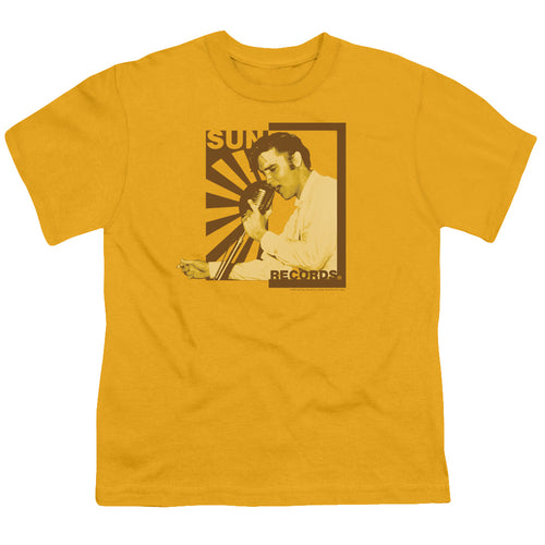 Sun Records Elvis on the Mic Youth/Toddler T-Shirt
