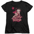 Betty Boop Sexy Star Womens T-Shirt