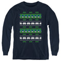 Batman Batman Christmas Sweater Youth Long Sleeve T-Shirt