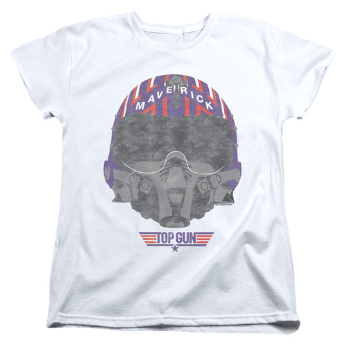 Top Gun Helmet Womens T-Shirt