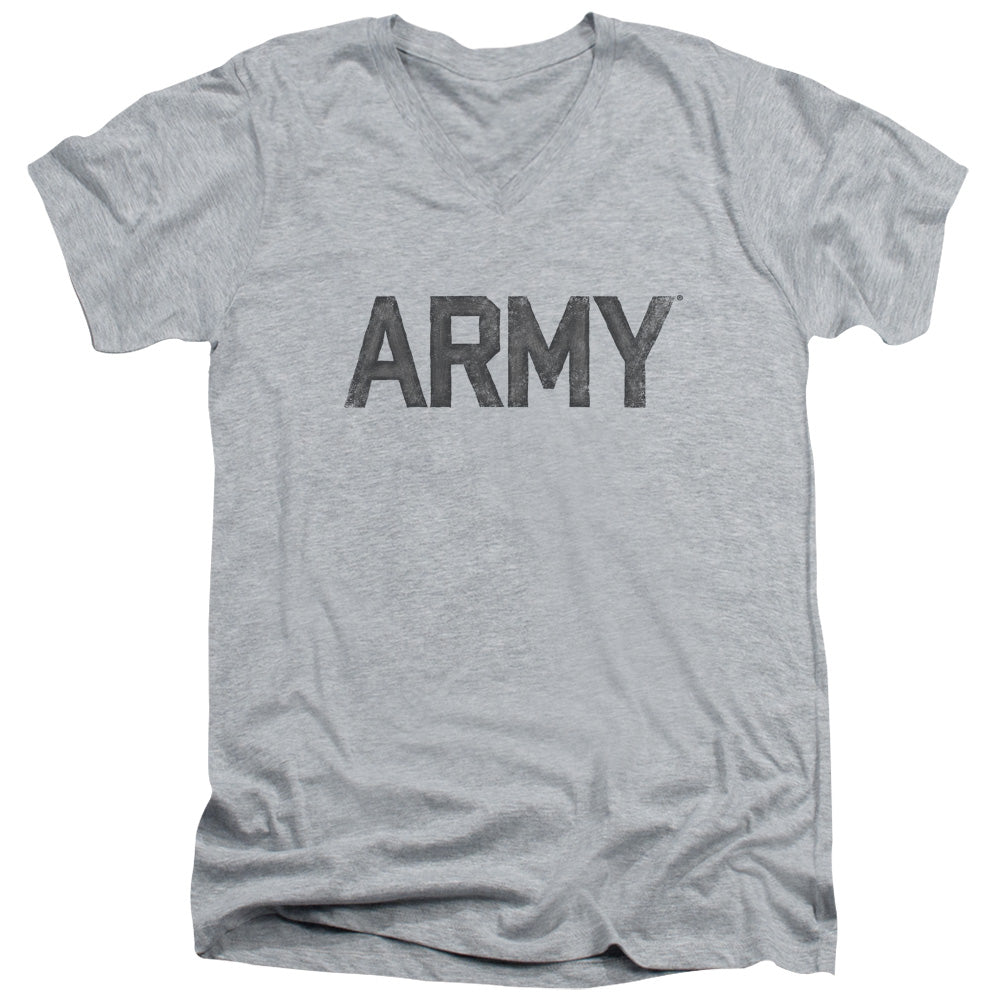 US Army Classic Letters V-Neck T-Shirt