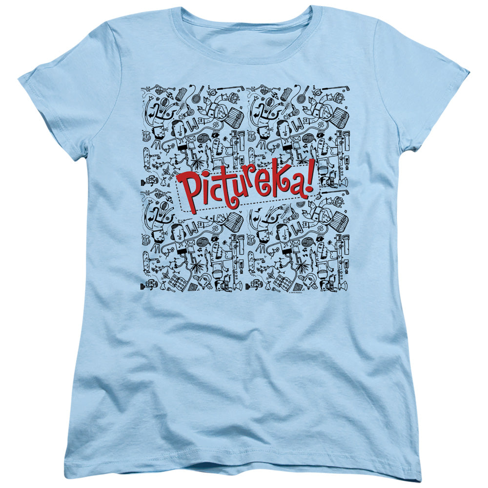 Pictureka Line Work Womens T-Shirt