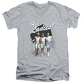 The Three Stooges Hey Ladies V-Neck T-Shirt