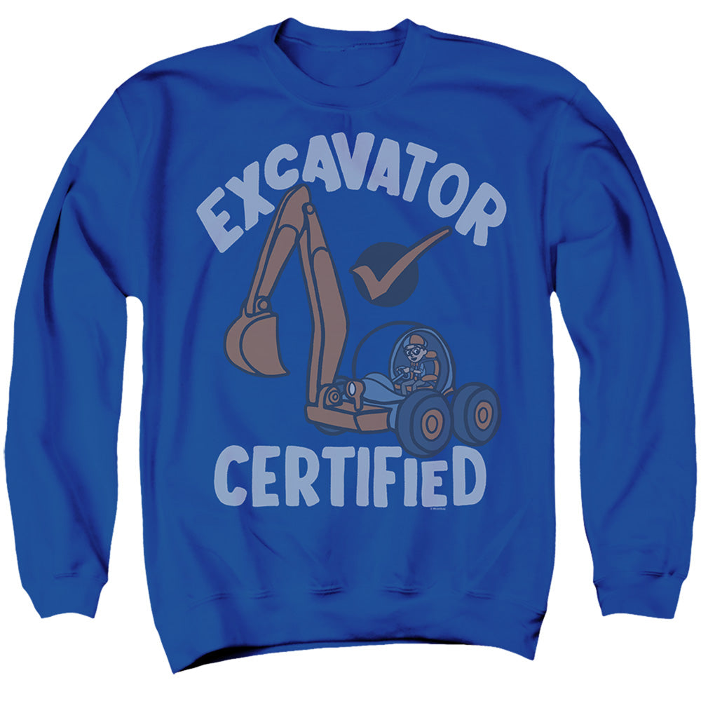 Blippi Excavator Certified Crewneck Sweatshirt