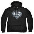 Superman Biker Metal Pullover Hoodie