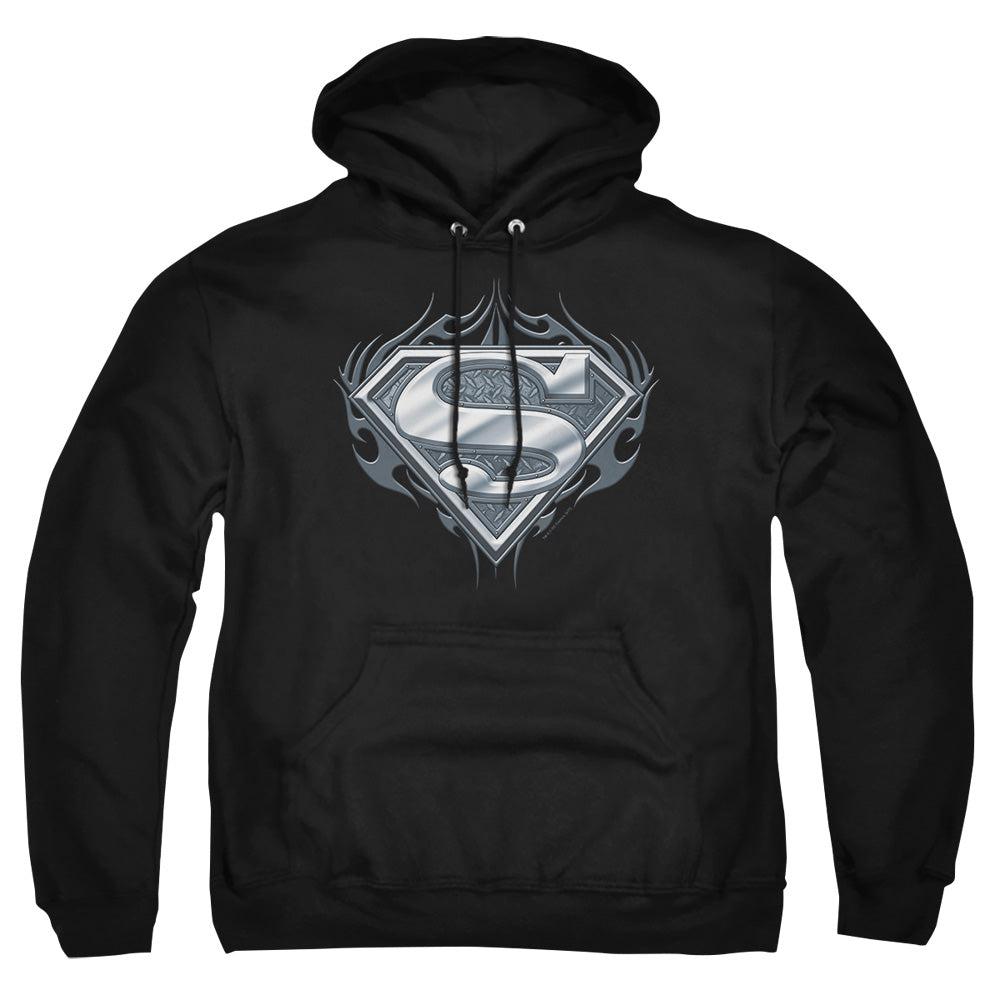 Superman Biker Metal Pullover Hoodie