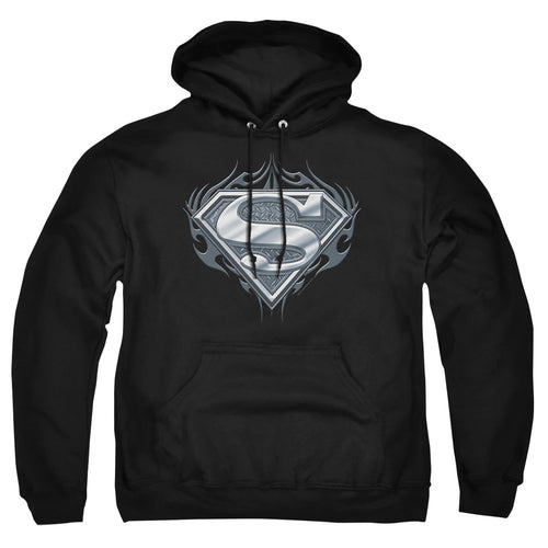 Superman Biker Metal Pullover Hoodie