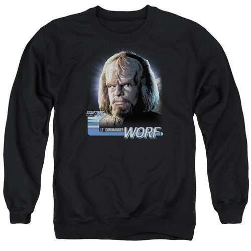 Star Trek TNG Worf Crewneck Sweatshirt