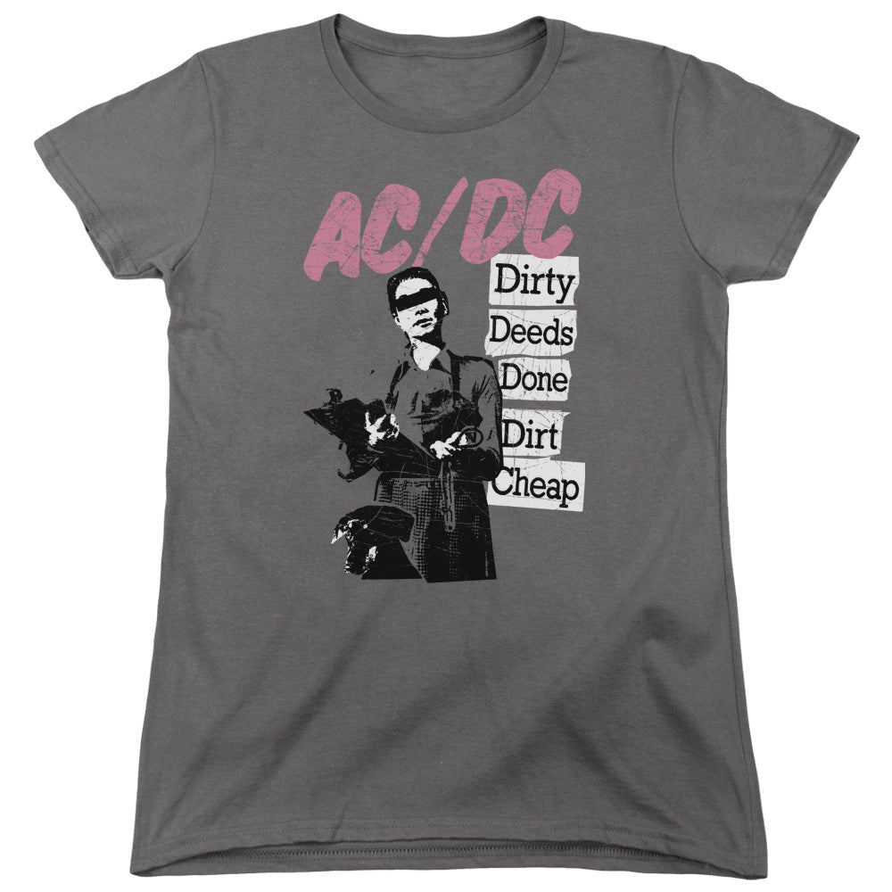 AC/DC Dirty Deeds Womens T-Shirt