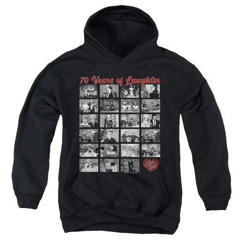 I Love Lucy Film Strip Youth Hoodie