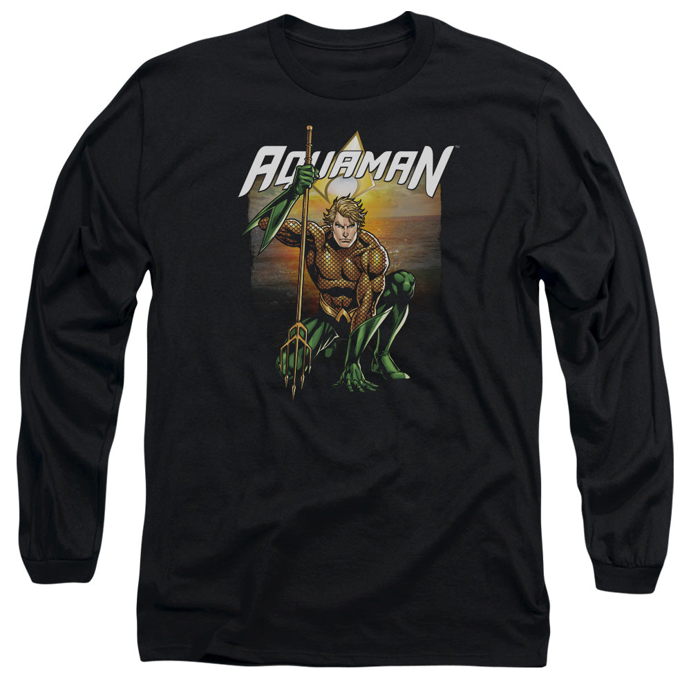Justice League Beach Sunset Long Sleeve T-Shirt