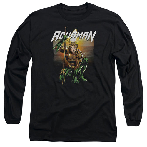Justice League Beach Sunset Long Sleeve T-Shirt