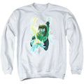 Green Lantern Clouds Crewneck Sweatshirt