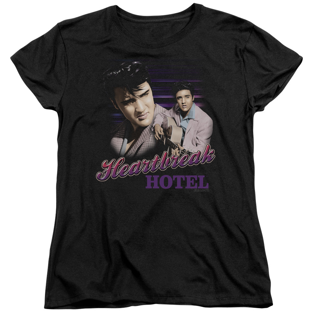 Elvis Presley Heartbreak Hotel Womens T-Shirt
