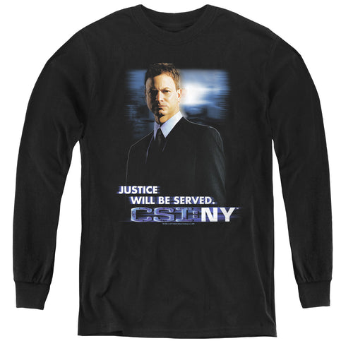 CSI: NY Justice Served Youth Long Sleeve T-Shirt