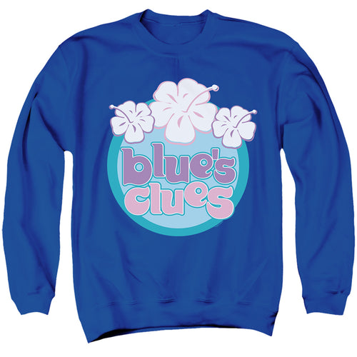 Blue's Clues Hawaiian Flowers Crewneck Sweatshirt