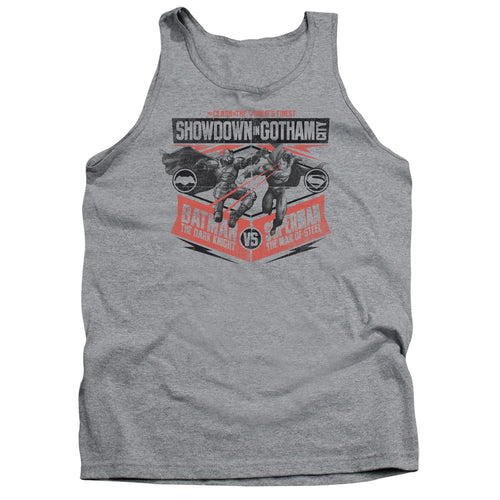 Batman v Superman Showdown In Gotham Tank Top