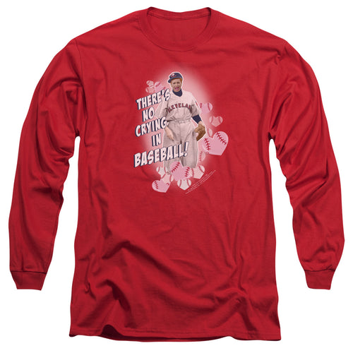 I Love Lucy No Crying In Baseball Long Sleeve T-Shirt