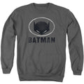 Batman Mask In Oval Crewneck Sweatshirt