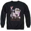 Elvis Presley 70S Star Crewneck Sweatshirt