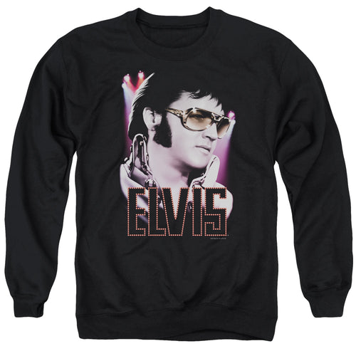 Elvis Presley 70S Star Crewneck Sweatshirt
