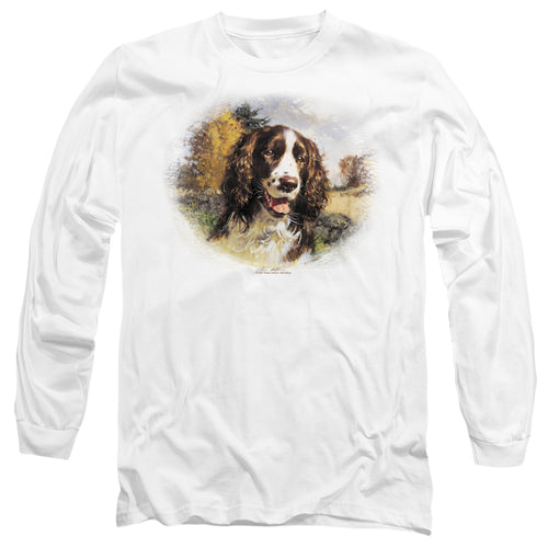 Wild Wings Springer Spaniel Head Long Sleeve T-Shirt