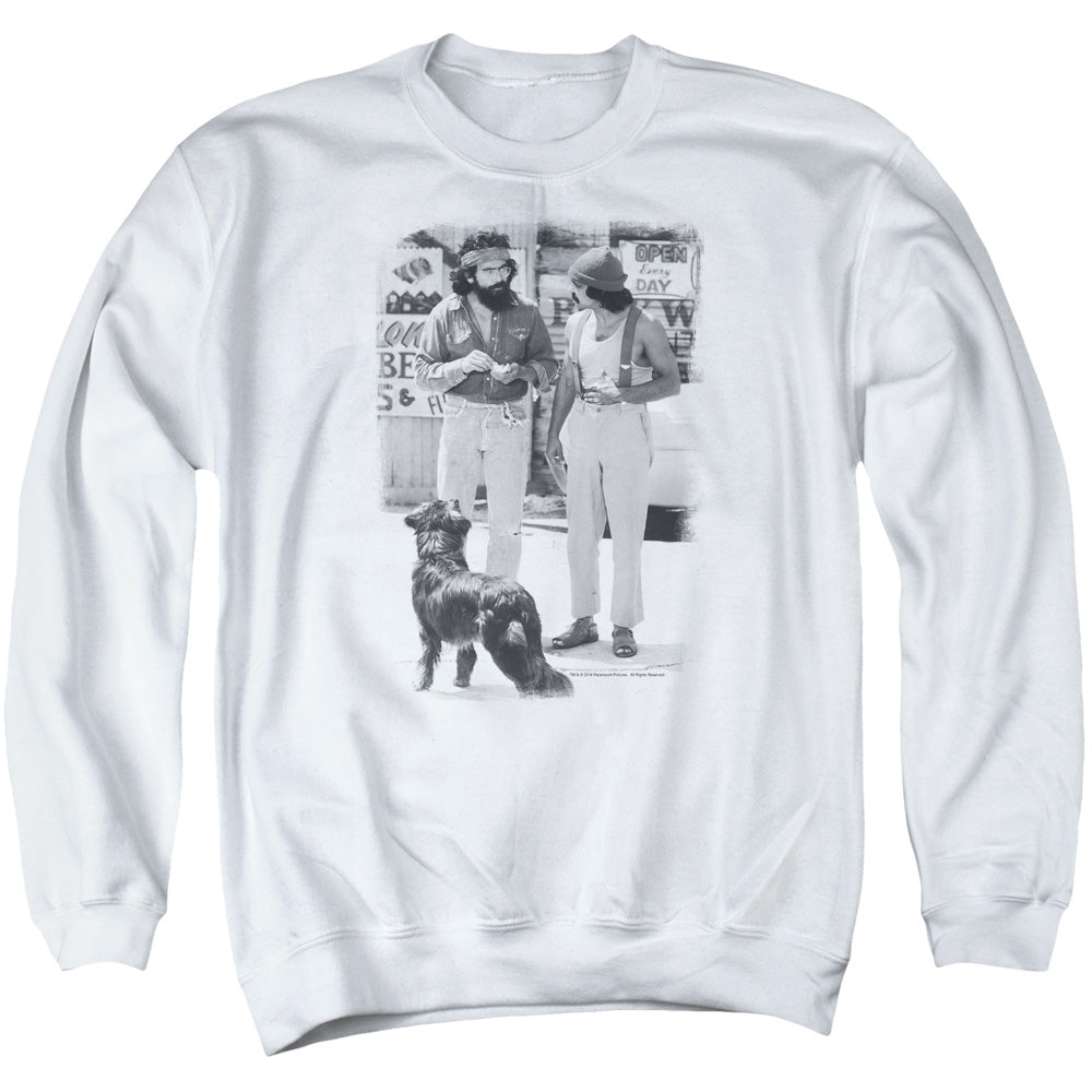 Cheech and Chong Cheech Chong Dog Crewneck Sweatshirt