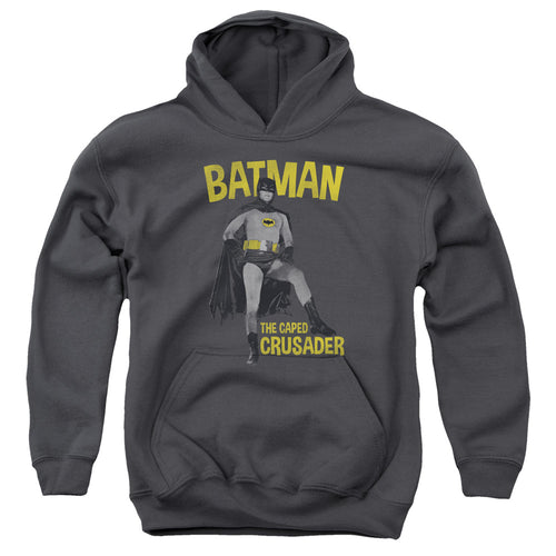 Batman Caped Crusader Youth Hoodie