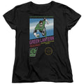 Green Lantern Box Art Womens T-Shirt