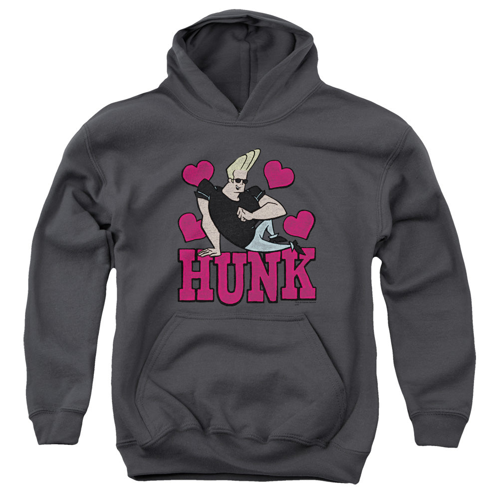 Johnny Bravo Hunk Youth Hoodie