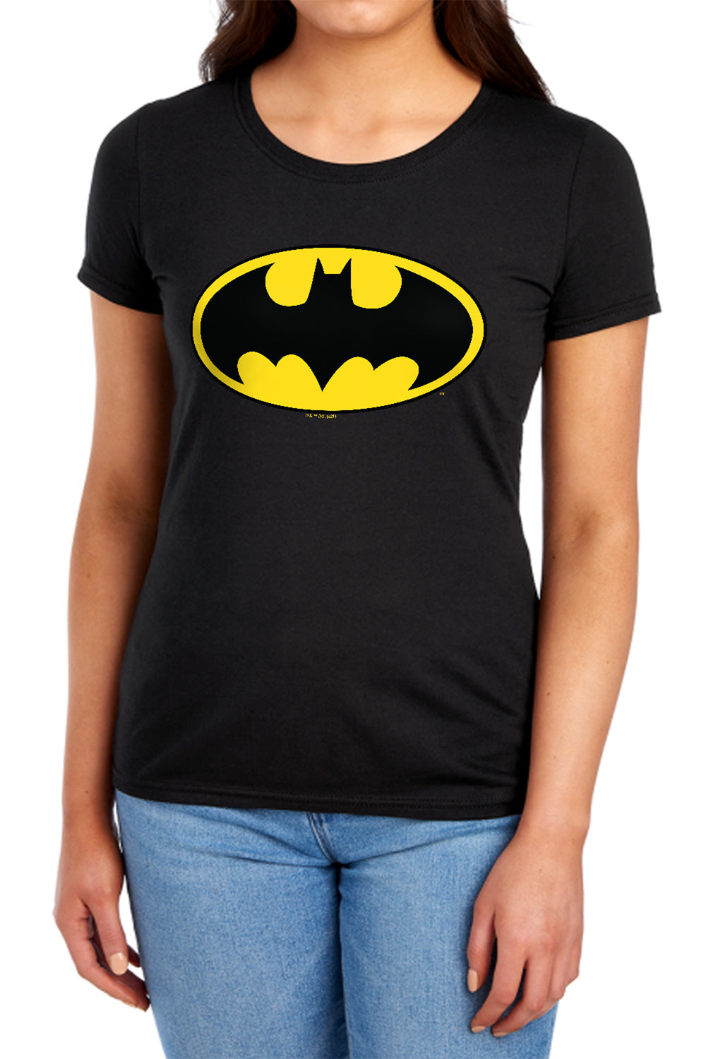 Batman Classic Logo Womens T-Shirt