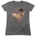 Wonder Woman Glowing Lasso Womens T-Shirt