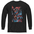 Batman Dark Knight Panels Youth Long Sleeve T-Shirt