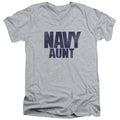 U.S. Navy Aunt V-Neck T-Shirt