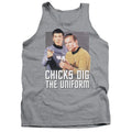 Star Trek Chicks Dig the Uniform Tank Top