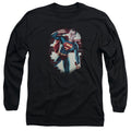 Superman Vintage Steel Long Sleeve T-Shirt