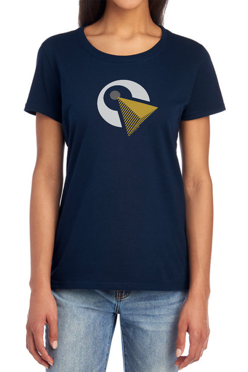 Star Trek Discovery Vulcan Logo Womens T-Shirt