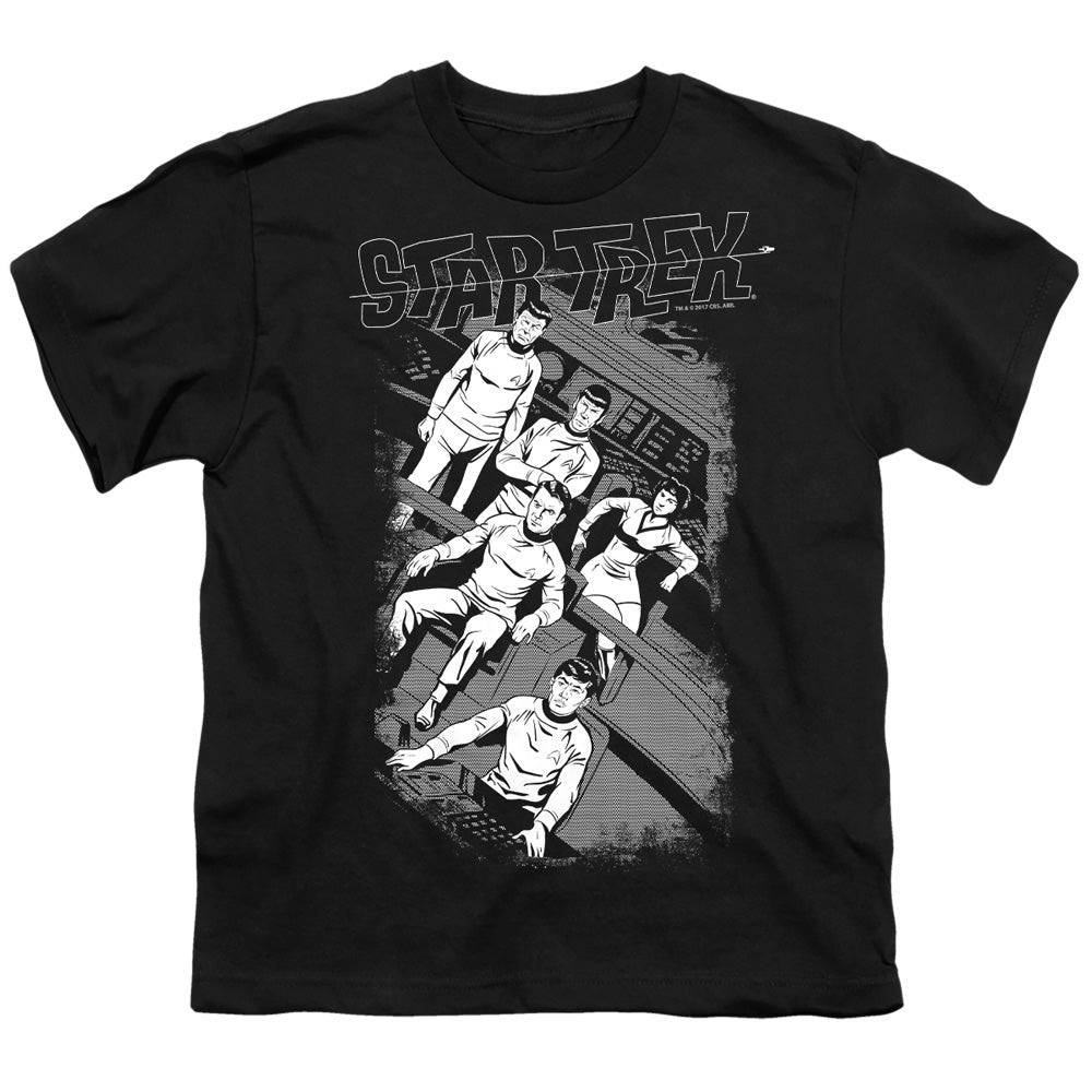 Star Trek Retro Tilted Bridge Youth/Toddler T-Shirt