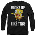 Spongebob Squarepants Woke Up Like This Meme Long Sleeve T-Shirt