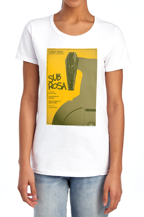 Star Trek Sub Rosa Womens T-Shirt