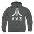 Atari Rough Logo Charcoal Pullover Hoodie
