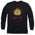 Garfield Obey Me Long Sleeve T-Shirt