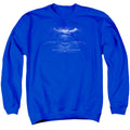Batman v Superman Bw Logo Crewneck Sweatshirt